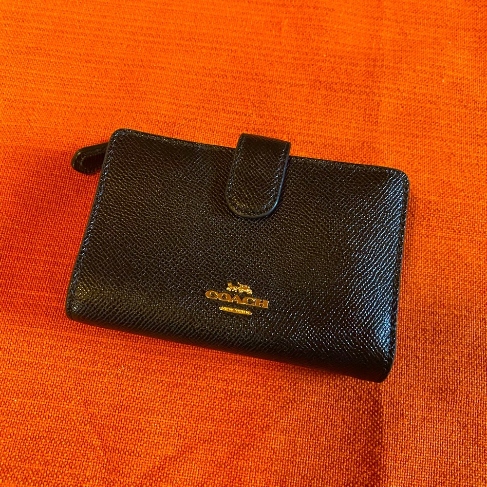 Medium Coach Corner Zip Wallet